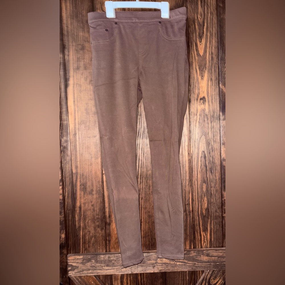SPANX Chocolate Brown Leggings